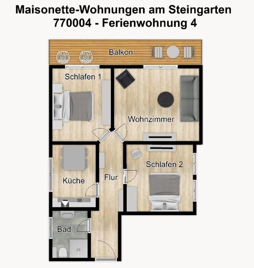 Maisonette-Wohnungen Am Steingarten - Ferienwohnung 4 Wangerooge Exterior photo